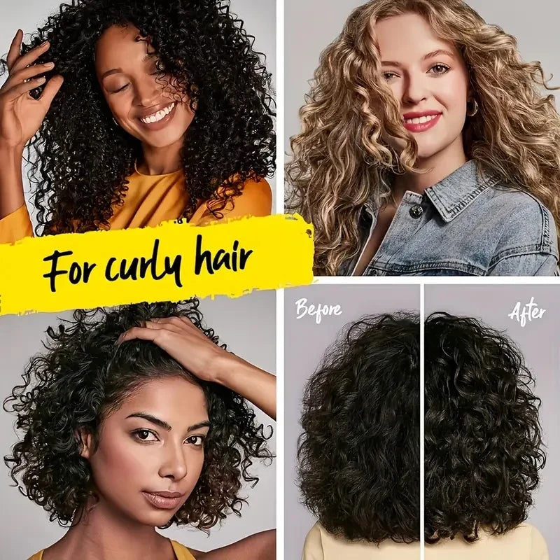 Elastin Curly Hair Essence 250g – Moisturizing & Volumizing