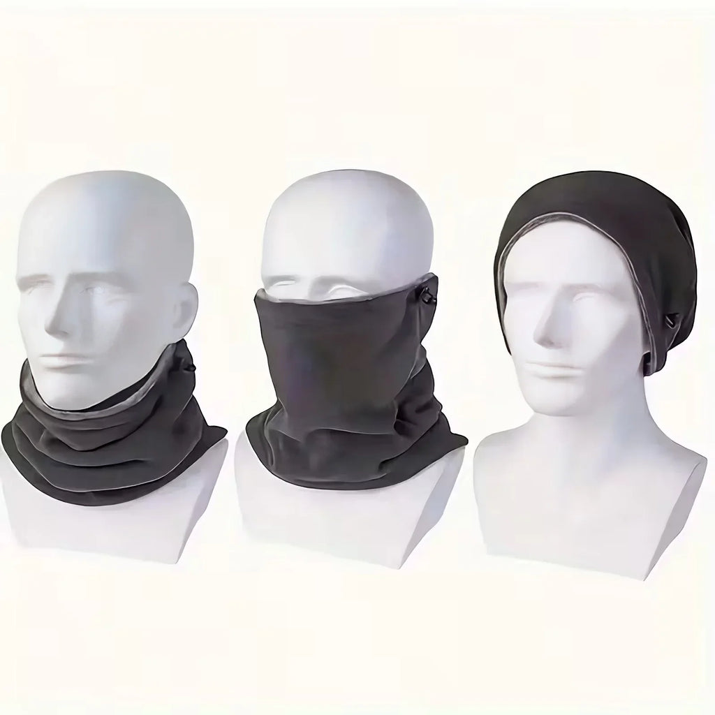 Winter Fleece Neck Gaiter Balaclava – Windproof Face Mask