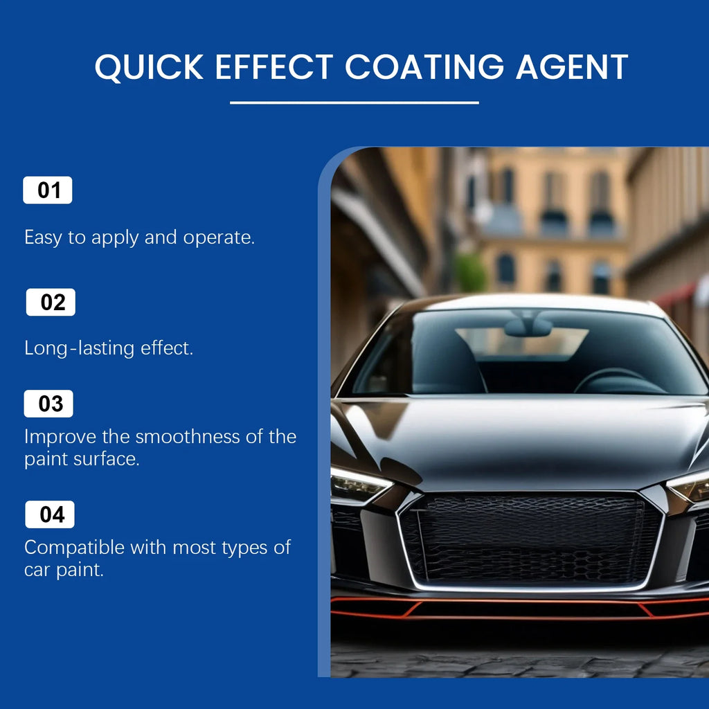 Car Coating Spray – Hydrophobic Polish & Paint Protection Kit