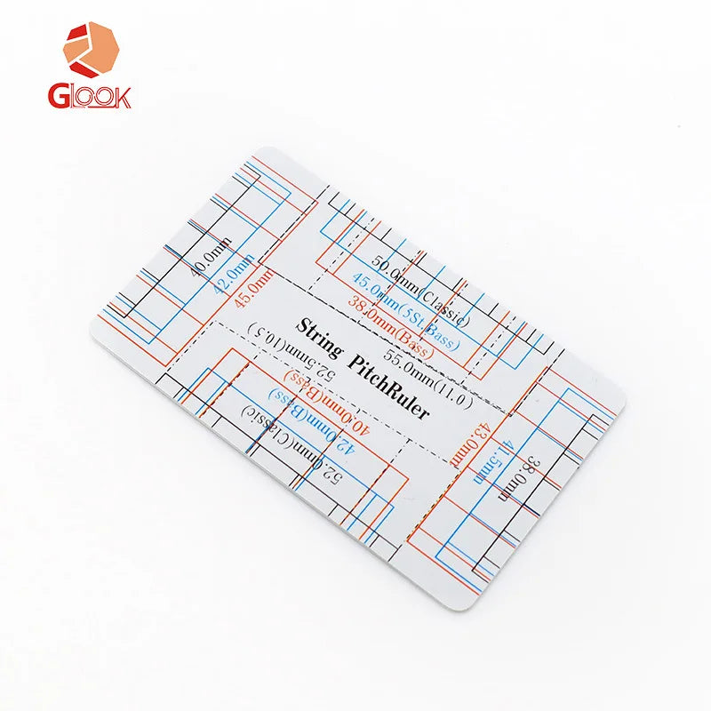 Guitar Pitch Caliper Electric Measurement String Height Data Ruler