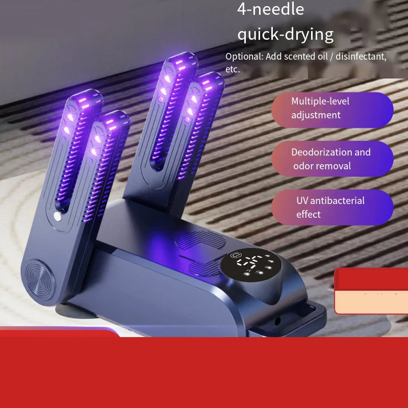 HOMEFISH 220V Electric Shoe Dryer – Gloves, Hats & Socks