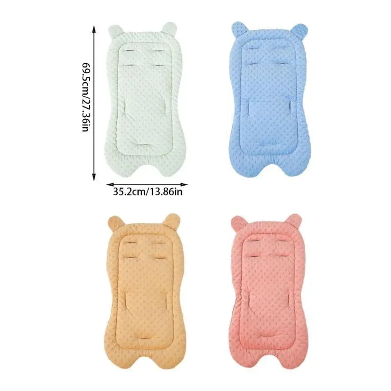 Breathable Baby Car Seat Insert Pad | Newborn Head Body Support