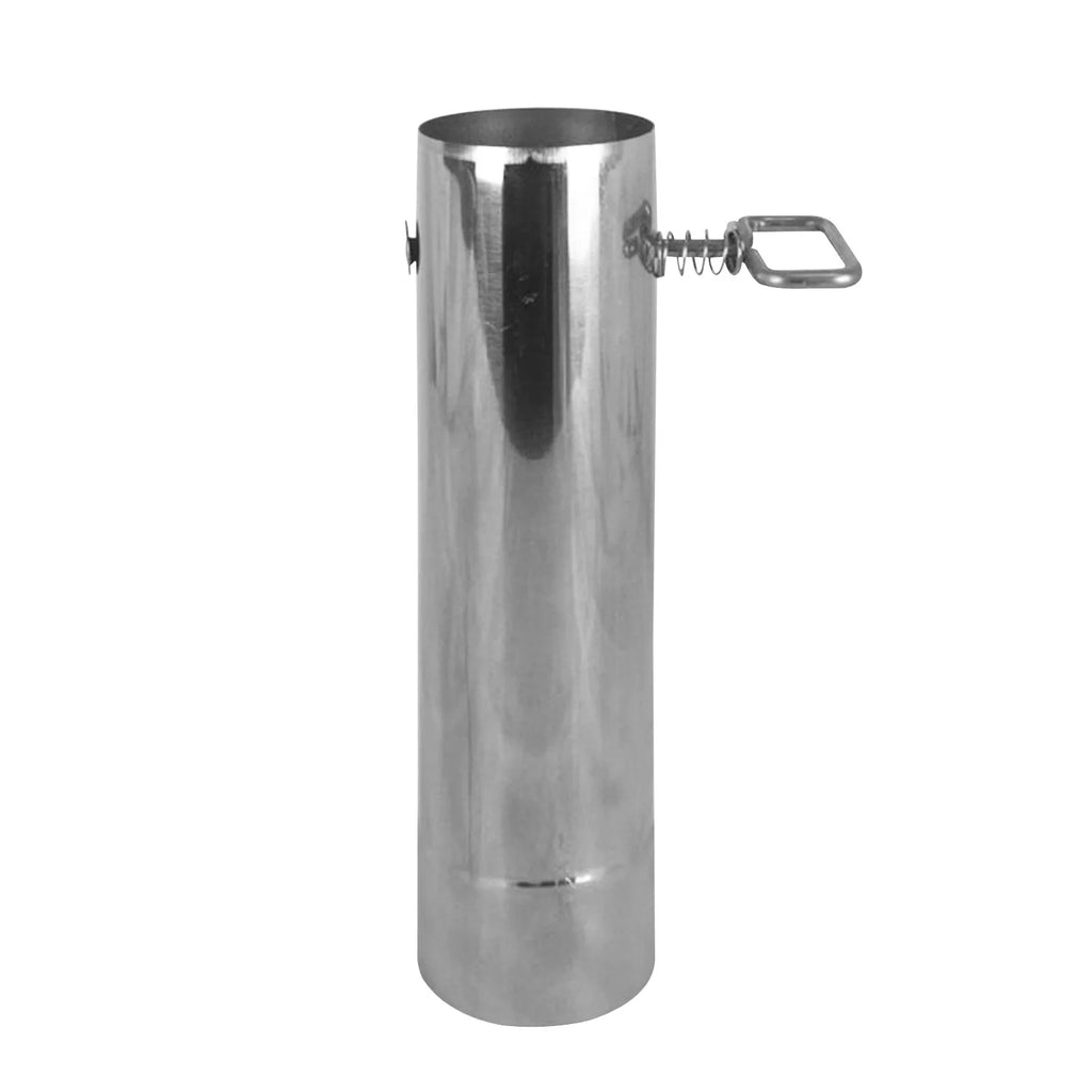 Camping Stove Pipe Stainless Steel Chimney Furnace Tube Adjustable