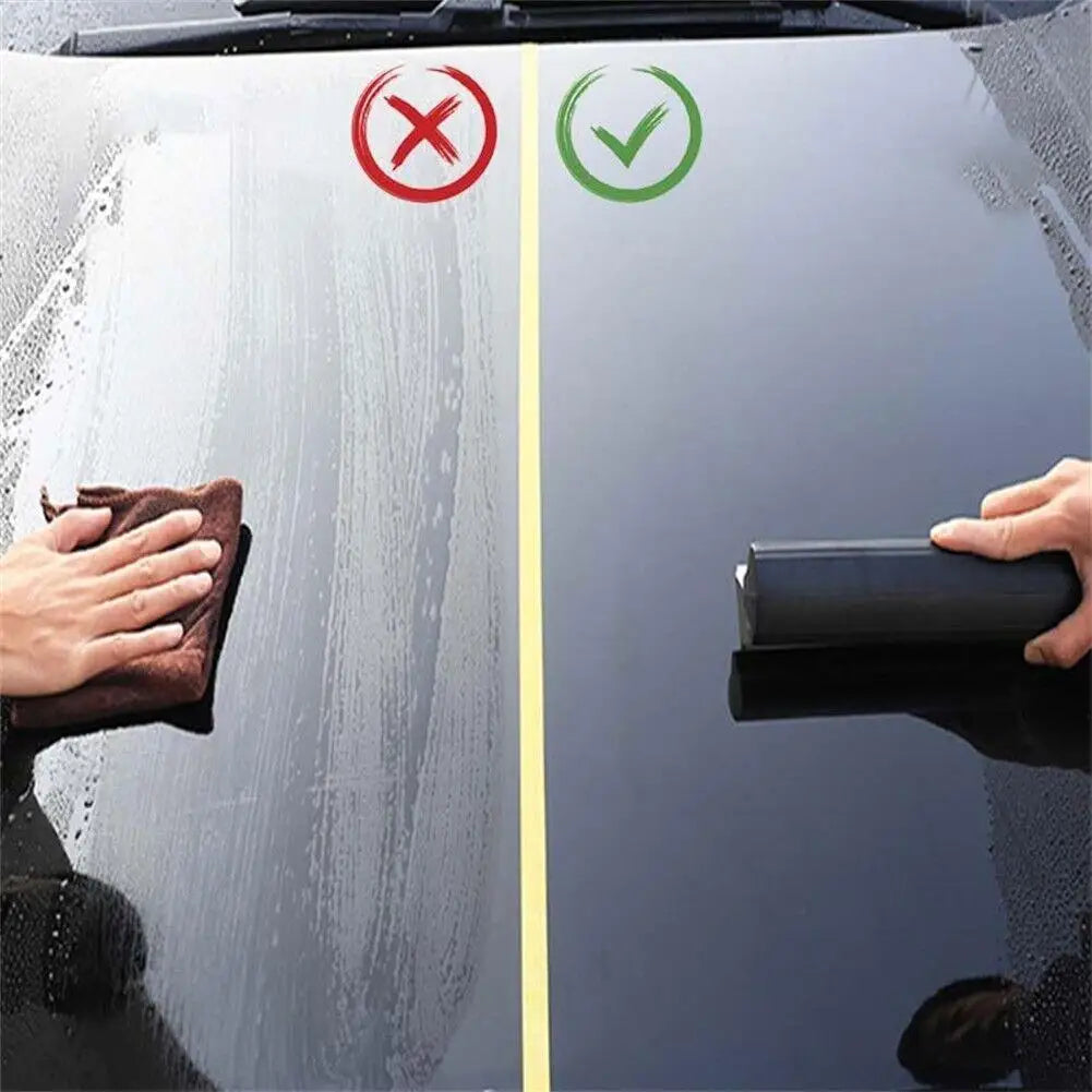 Non-scratch Soft Silicone Handy Squeegee Car Water Wiper Window