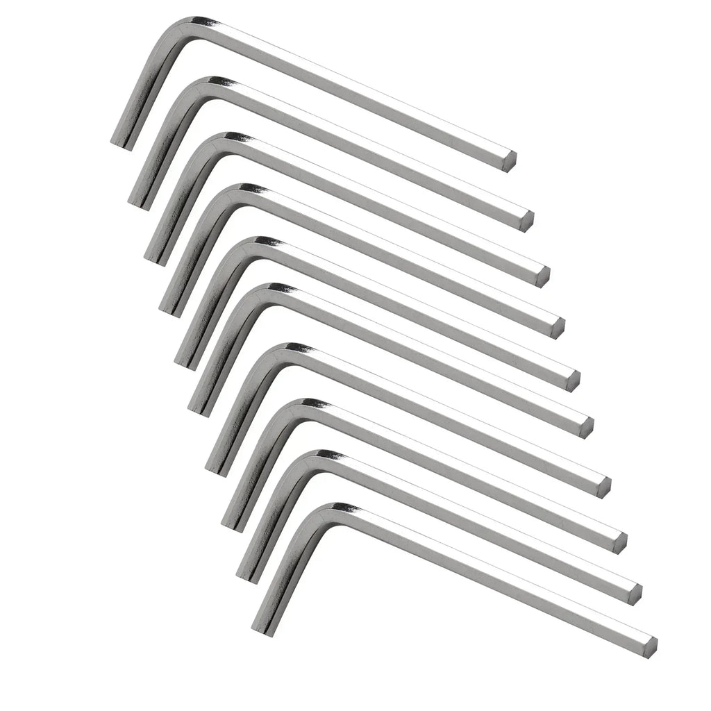 10-Piece L-Type Short Arm Hex Wrench Set – Allen Keys 1.5–6mm