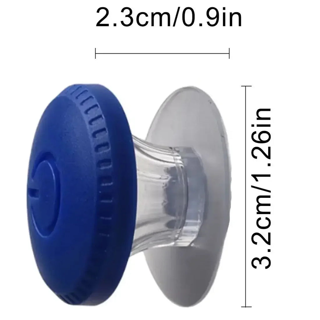 6-Pack Rounded Toilet Flush Button Pushers | Hygienic & Easy
