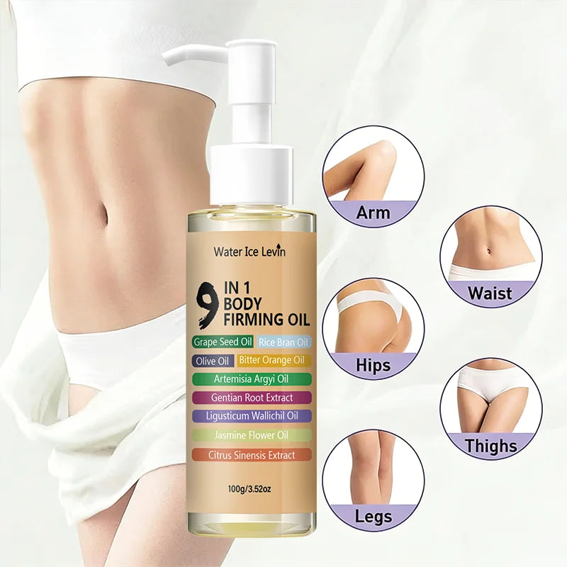 9-in-1 Body Firming & Toning Oil – Natural Herbal Blend