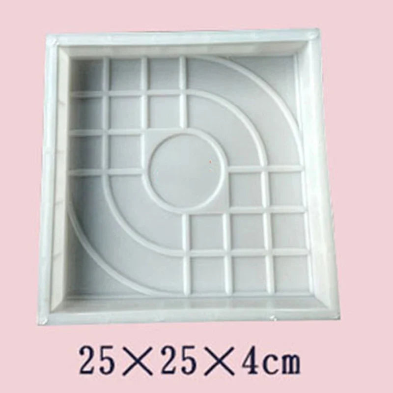 DIY Concrete Path Maker Mold – Garden Paving Slab Mould 25cm