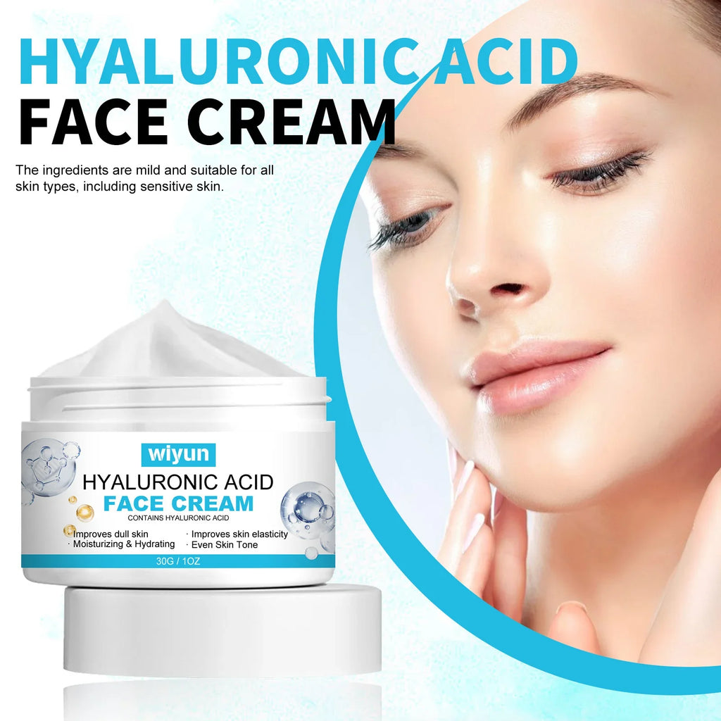 WIYUN Hyaluronic Acid Face Cream – Pore & Oil Control 30g