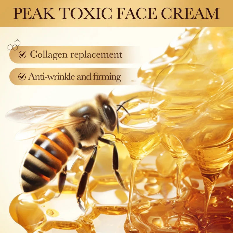 Bee Venom Anti-aging Face Cream Fade Wrinkle Firming Lifting Facial