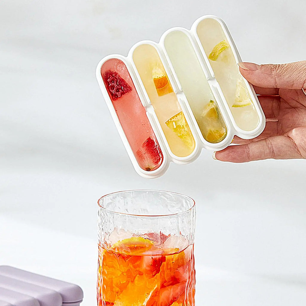 Ice Stick Tray Kitchen Gadget Silicone Maker Mold Whisky Cocktail