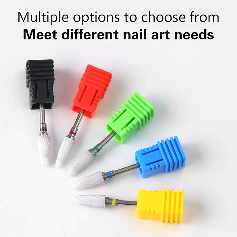 Ceramic Nail Drill Bit | Electric Manicure & Pedicure Tool