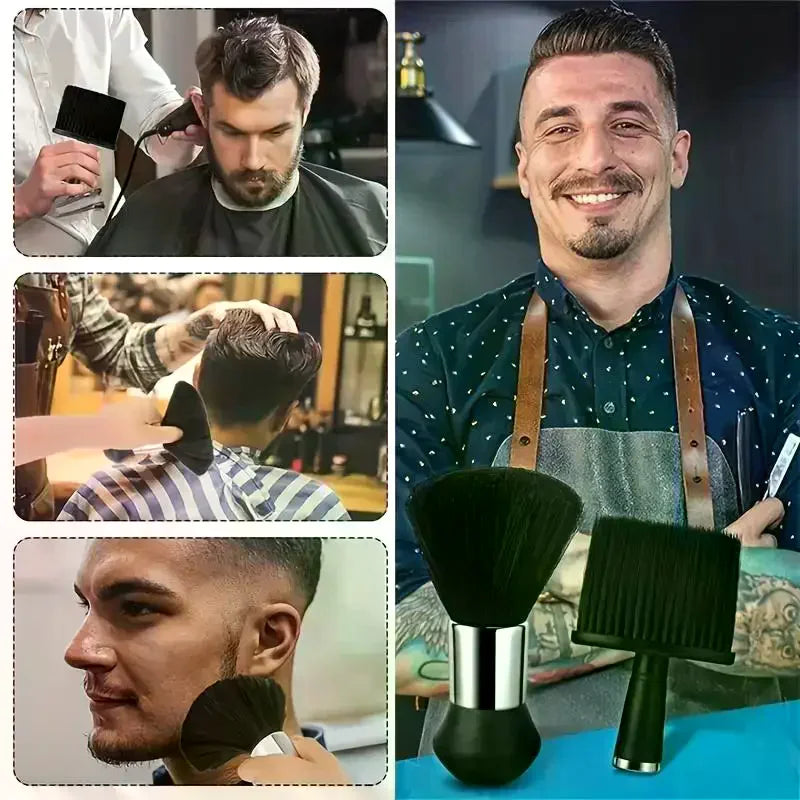 Neck Duster Hair Brush Set | Barber & Salon Cleaning Tool