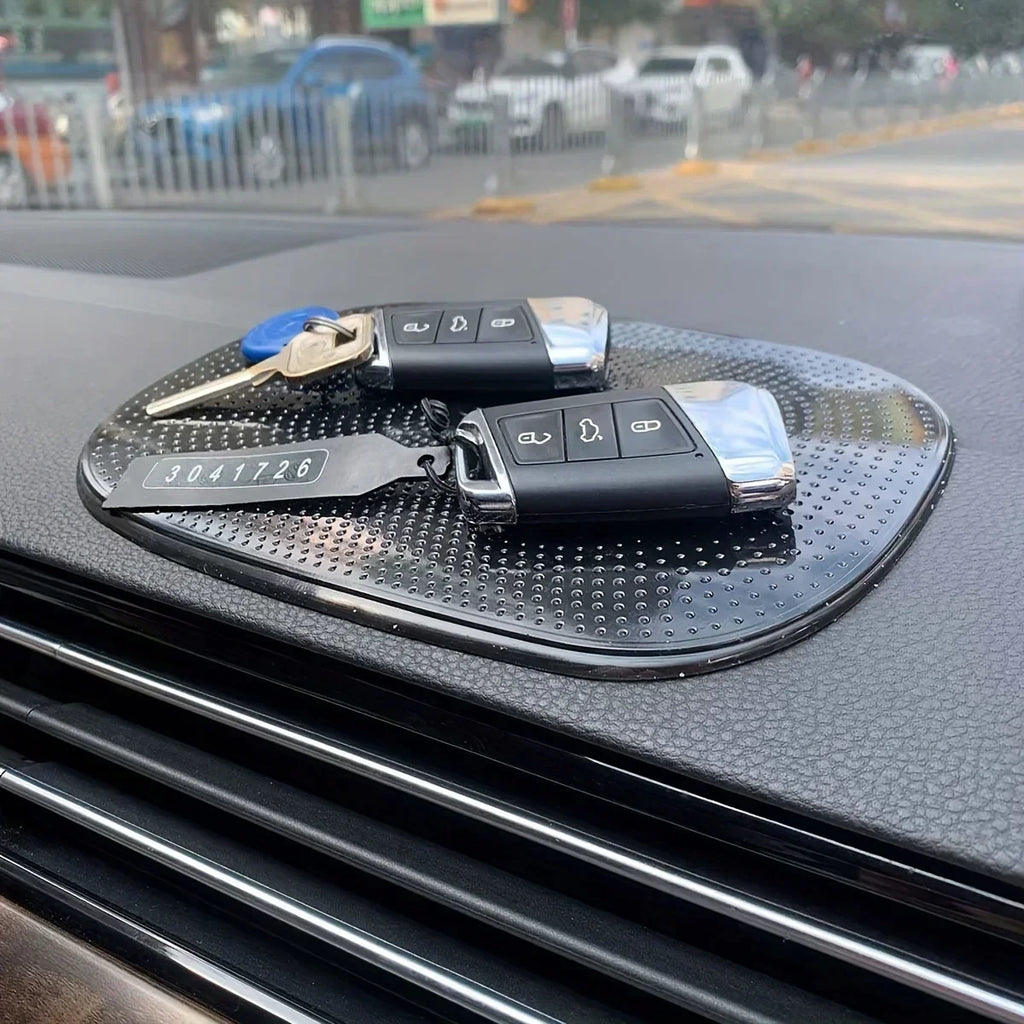 Car Dashboard Anti-Slip Sticky Pad – Silicone Phone Holder