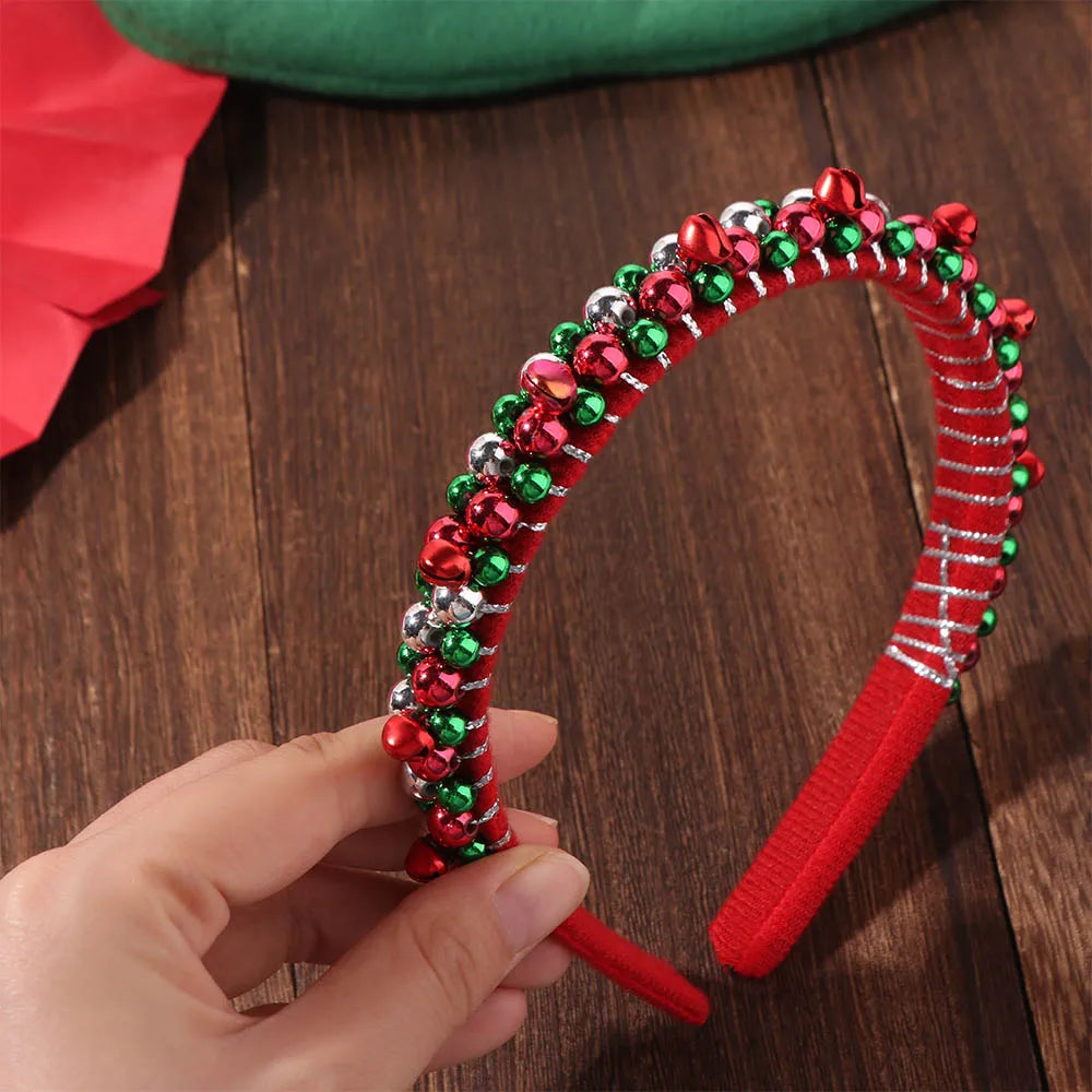 Christmas Jingling Bell Headband – Festive Xmas Party Hairband