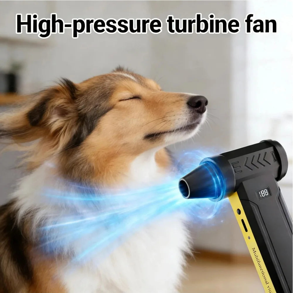 NUANTONG 160,000RPM Brushless Turbo Jet Fan | Type-C Portable