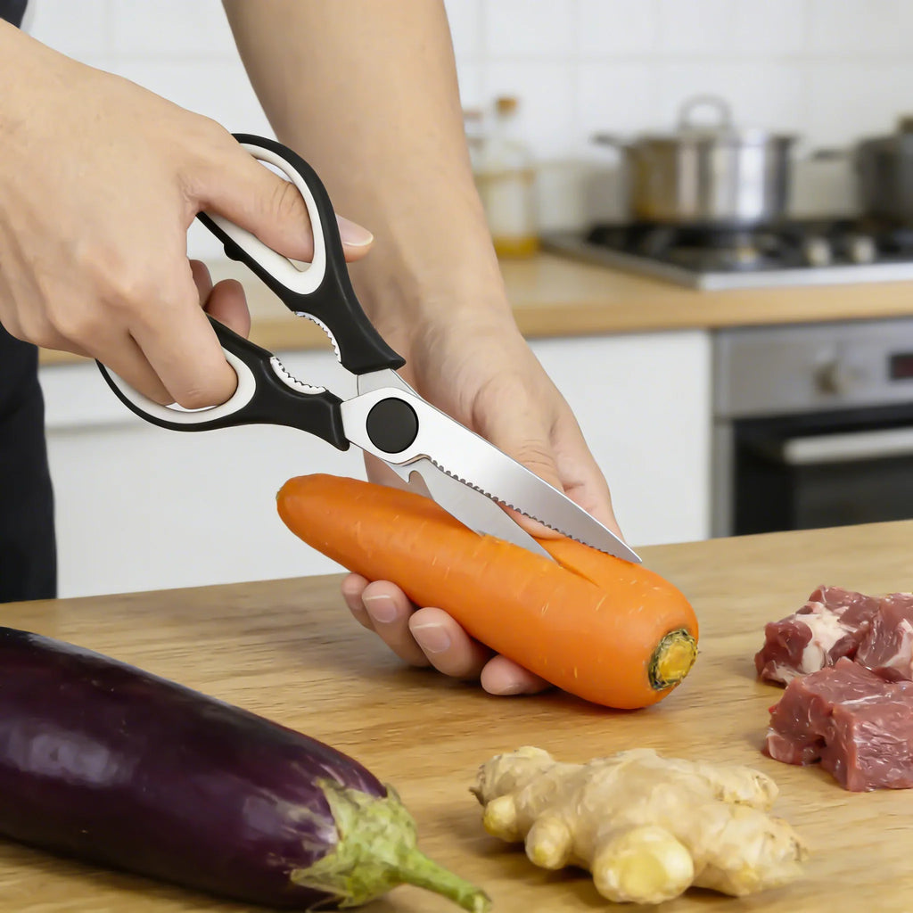 Heavy-Duty Kitchen Scissors – Meat, Bone & Multi-Purpose Shears