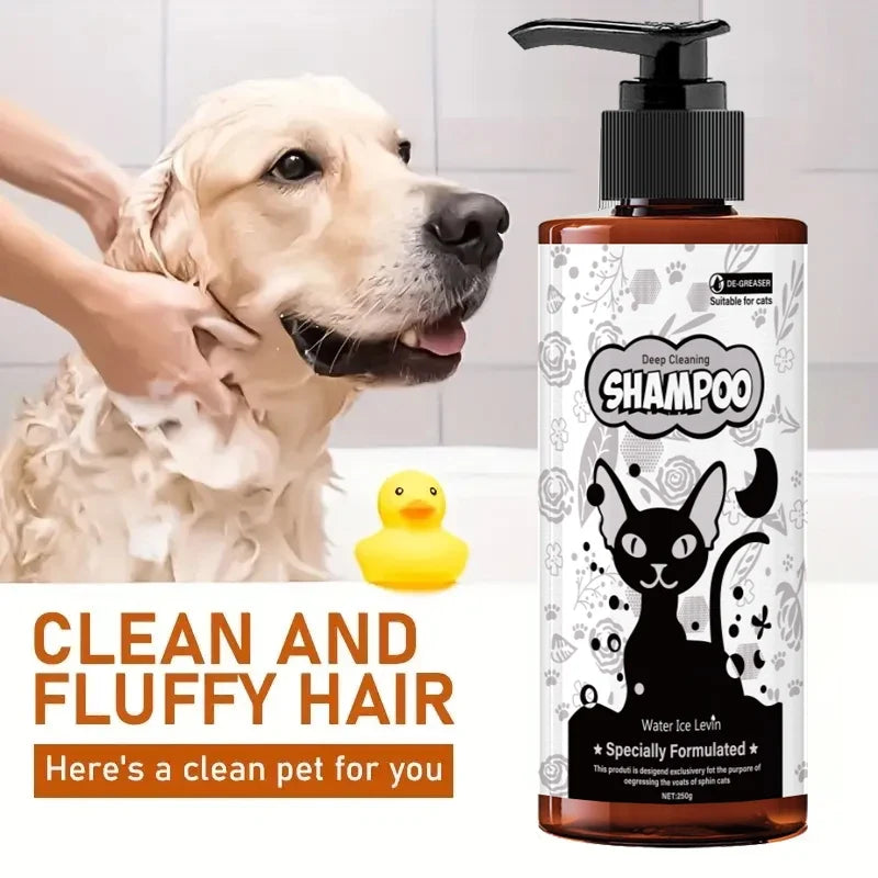Pet Shampoo & Shower Gel – Gentle Cleansing for Cats & Dogs