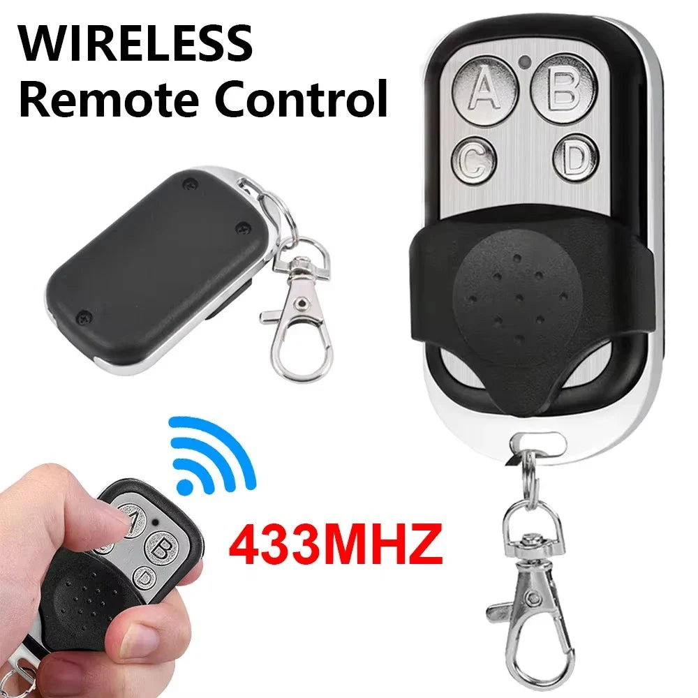 4-Button Universal Garage Door Remote 433MHz Cloner Duplicator