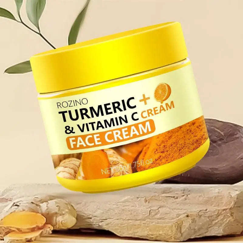 Turmeric VC Face Cream Firming Moisturizes Skin Leaving Fresh Non