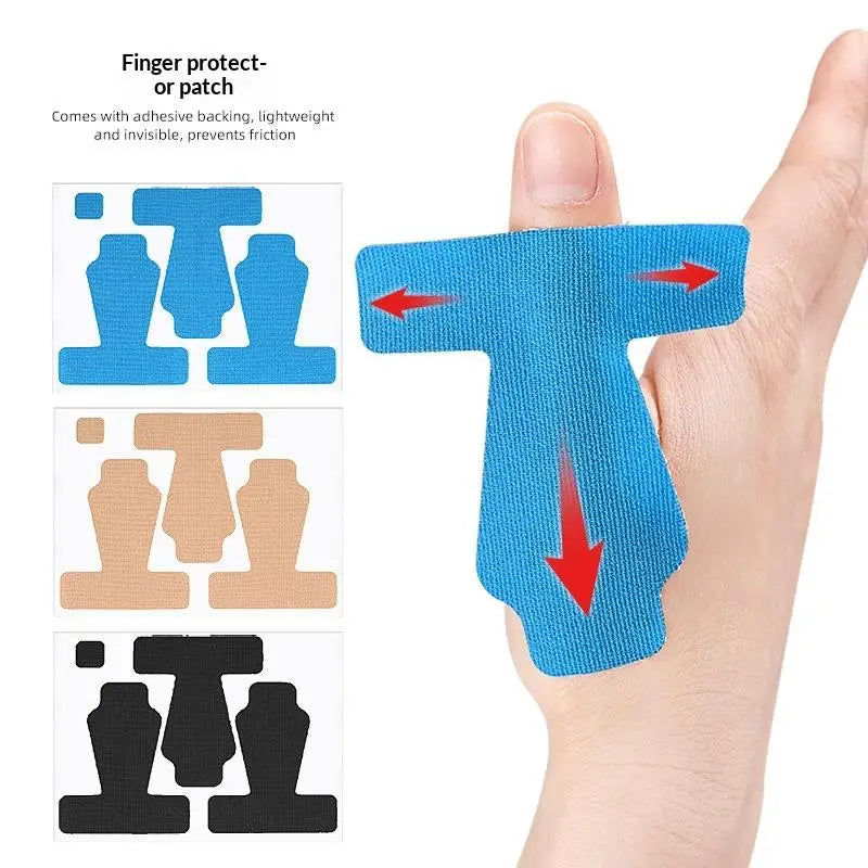 Precut Elastic Thumb Support Tape – 10 Sets | Flexible Wrap