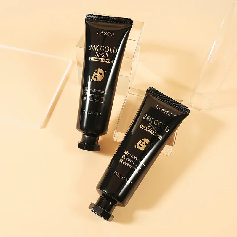 LAIKOU 24K Gold Sakura Peel-Off Face Mask – Anti-Wrinkle