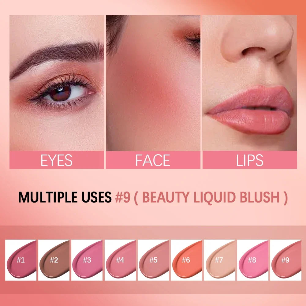 Velvet Matte Liquid Blush – Waterproof Cheek Tint 4ml