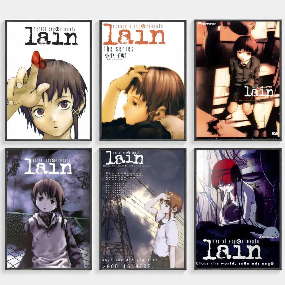 Serial Experiments Lain Anime Poster – HD Wall Art Decor