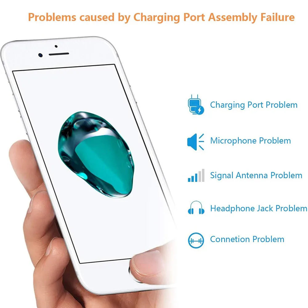 iPhone 7 8 Plus Charging Port & Headphone Jack Flex Cable