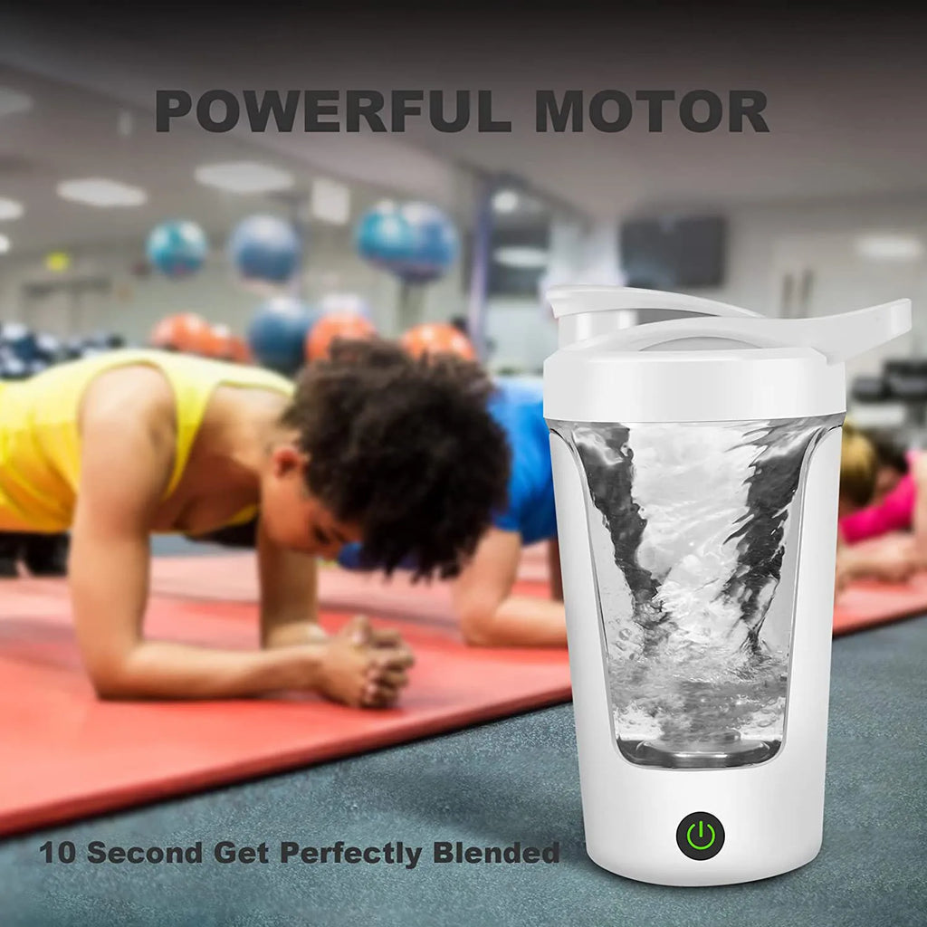 BALASHOV Electric Protein Shaker Bottle 450ml | Portable Mixer