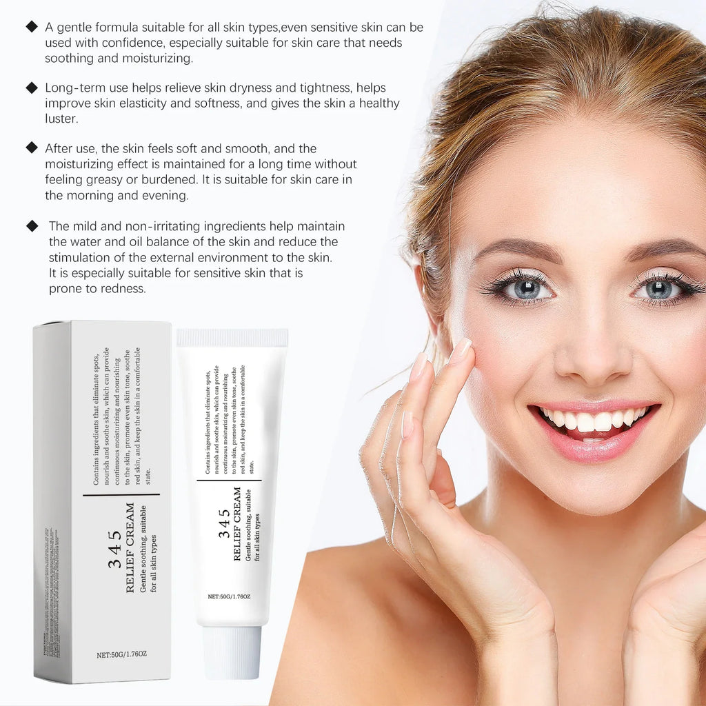 Hyaluronic Acid Soothing Face Cream – Deep Hydration 50g