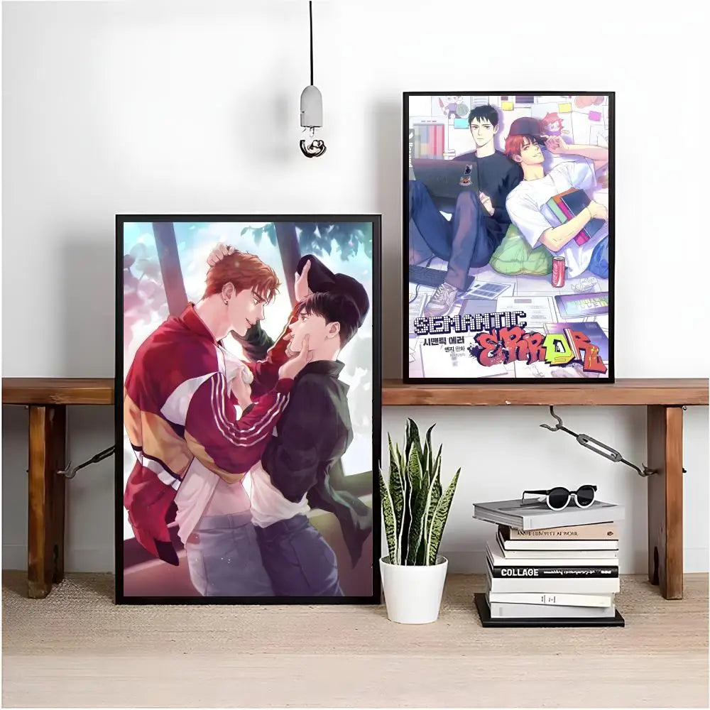 Semantic Error Jaeyoung & Sangwoo HD Waterproof Anime Poster