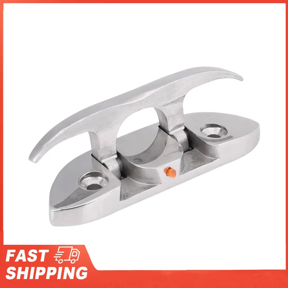 Boat Cleat Marine Folding Stainless Steel Up 4 1 2 Dock