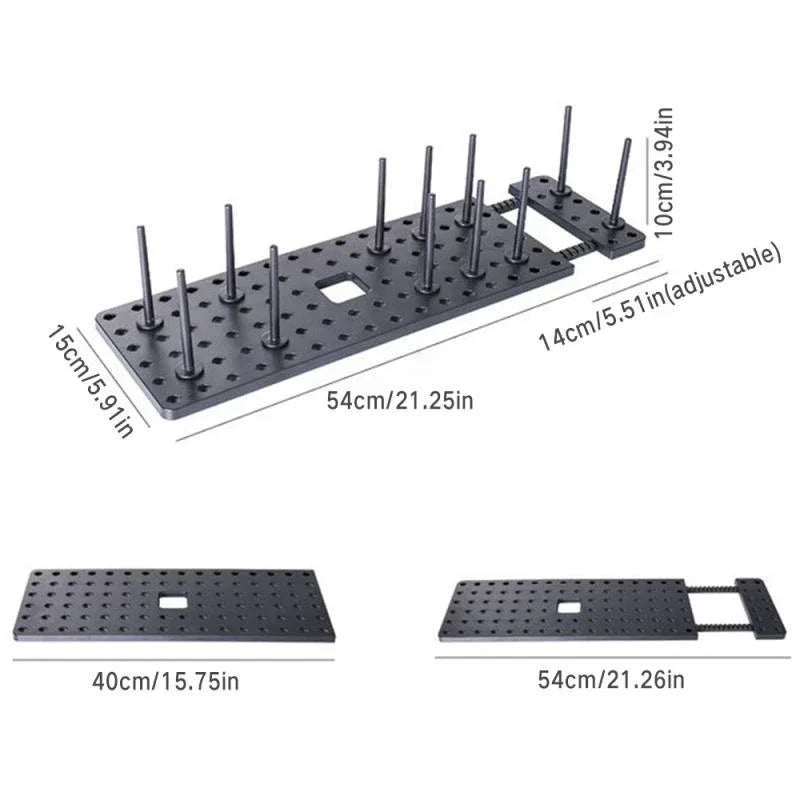 Adjustable Dish Drying Rack & Kitchen Sink Organizer Shelf