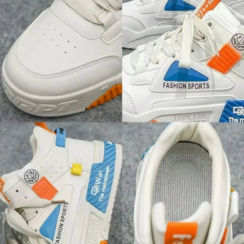 Men's High Top Sneakers – Lightweight Breathable Platform Shoes