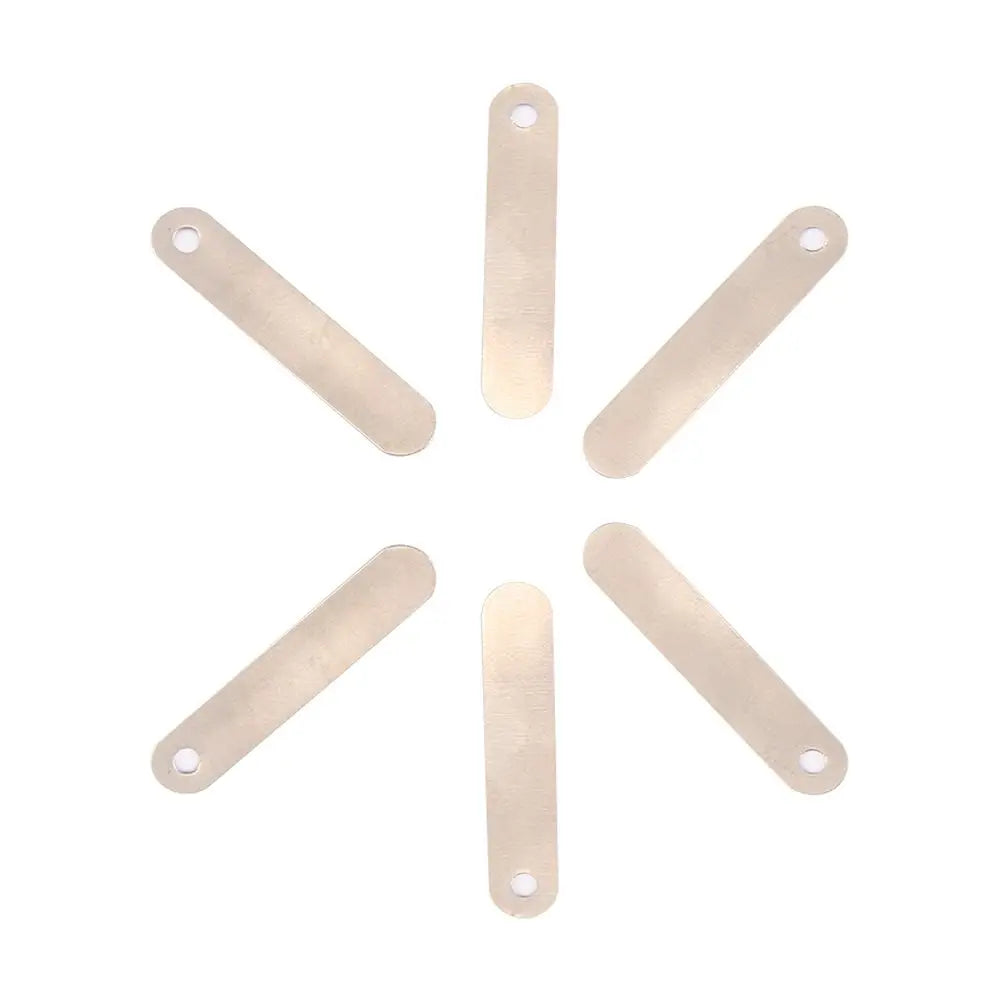 Nickel Plated Solder Tabs for 18650 14500 Sub C Batteries 100Pcs