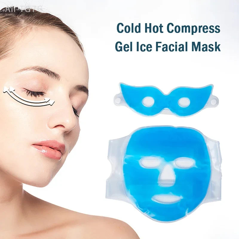 Cold & Hot Compress Gel Face Mask – Eye & Skin Compress