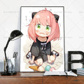 Spy x Family Anya Anime Poster – Waterproof Self-Adhesive Wall Art