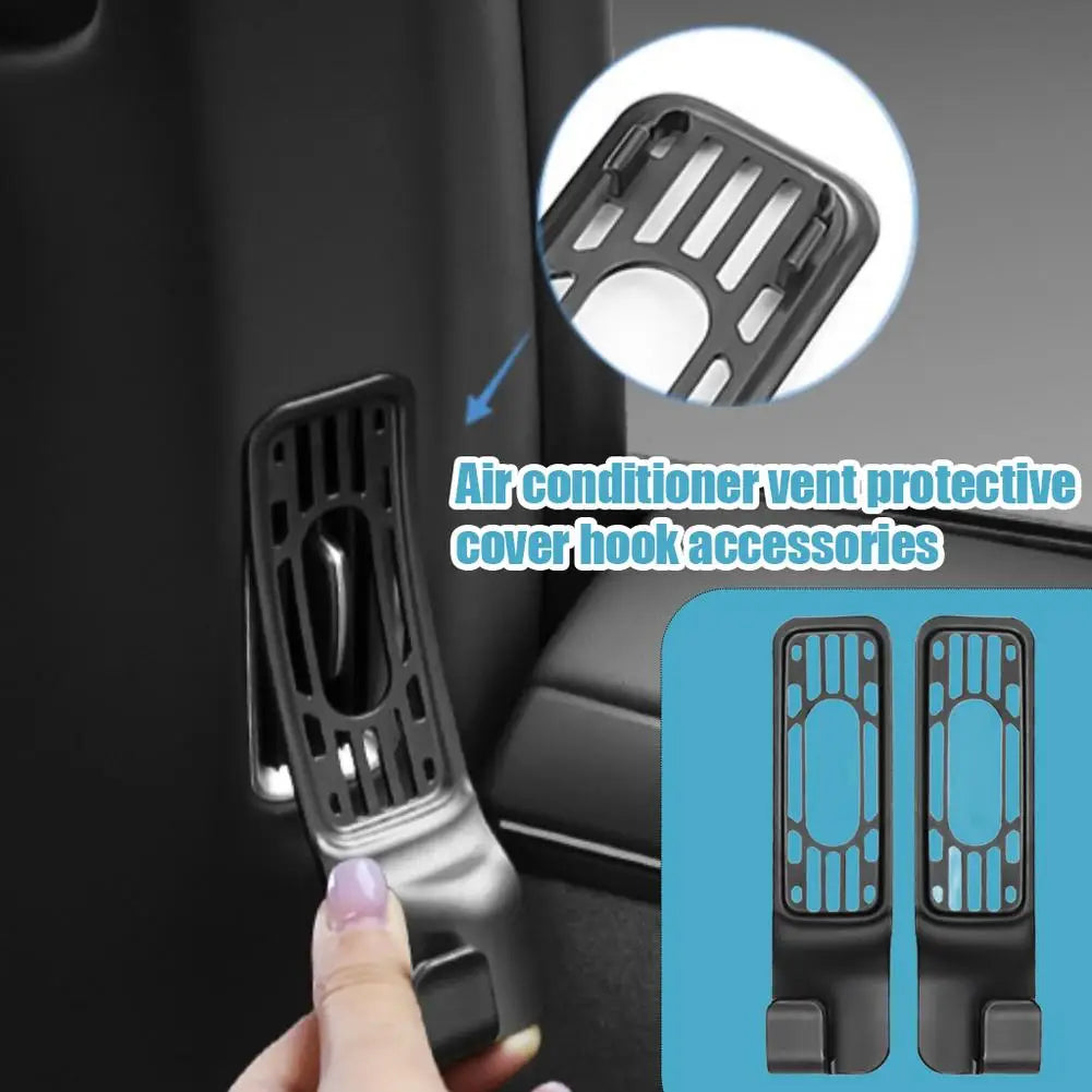 Car B-Pillar Air Vent Cover & Rear Seat Hook 2-in-1 | Model YL