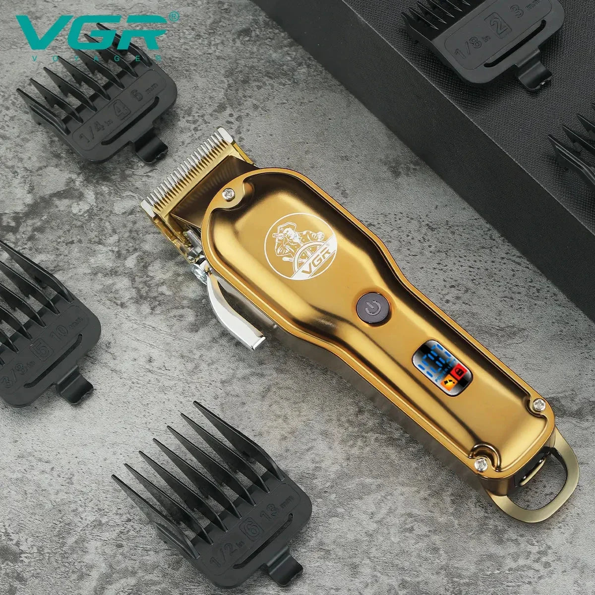 VGR V-650 Professional Cordless Hair Clipper & Trimmer Men