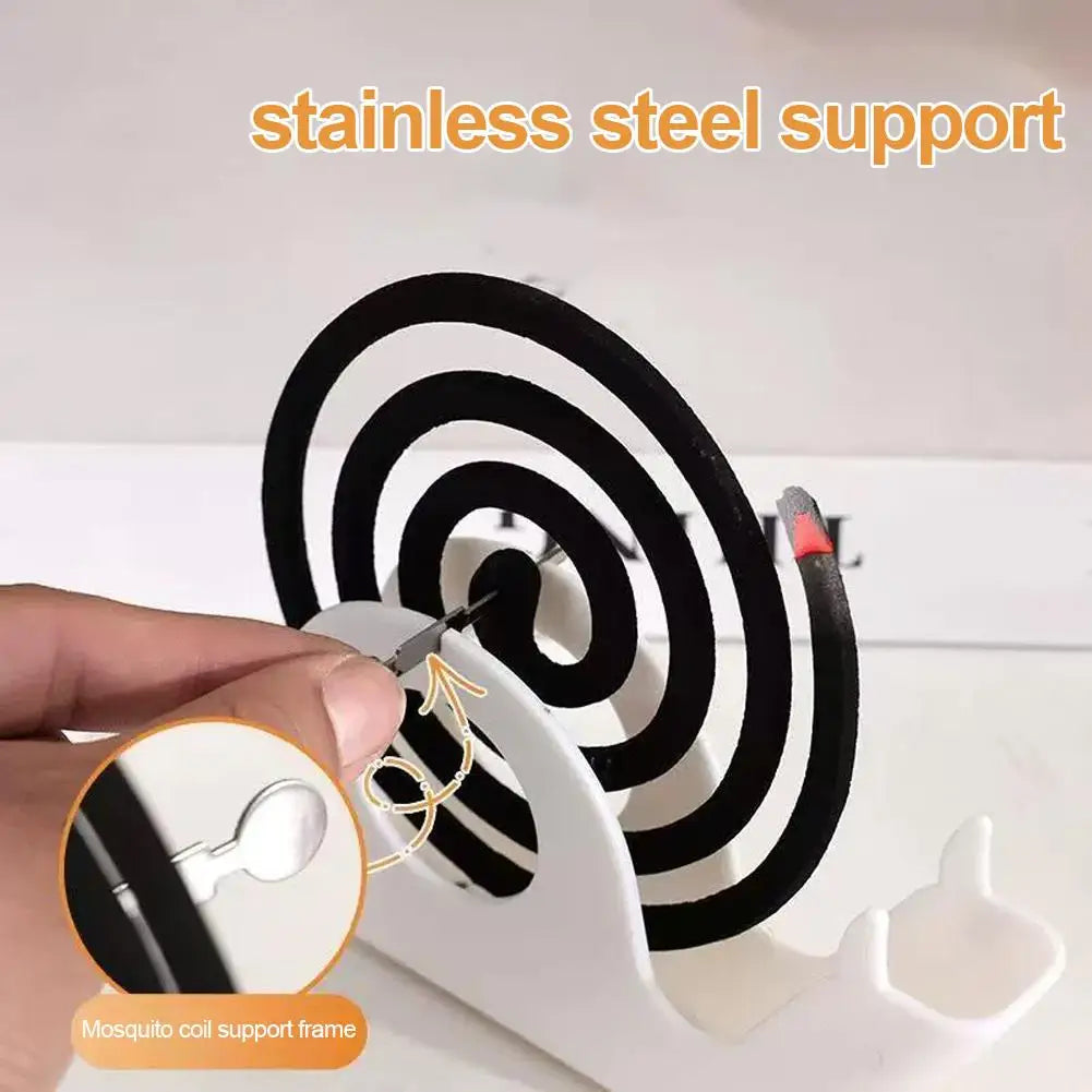 Snail Mosquito Coil Holder – Decorative Incense Burner Rack