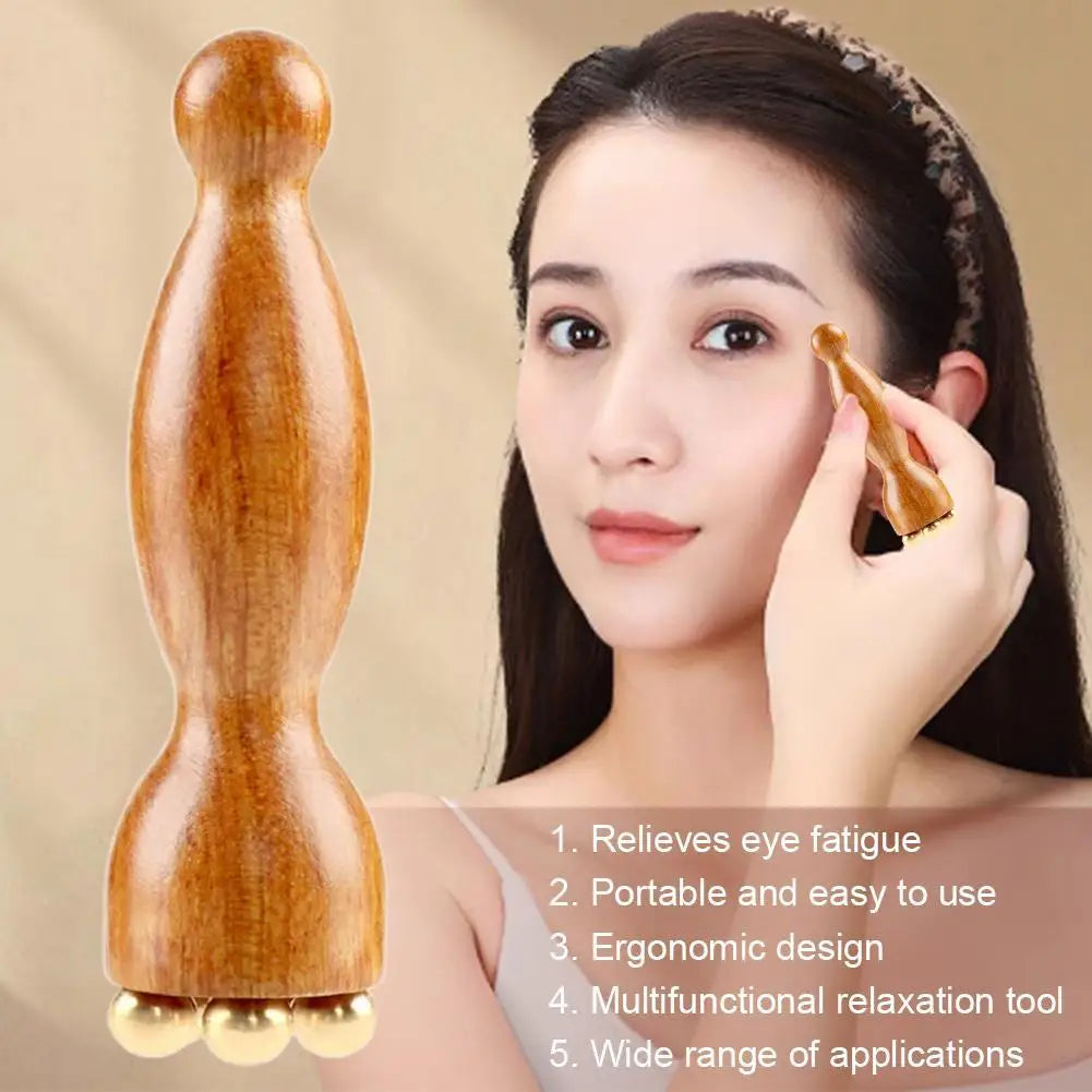 Lotus Seedpod Gua Sha Tool for Eye Relaxation & Care
