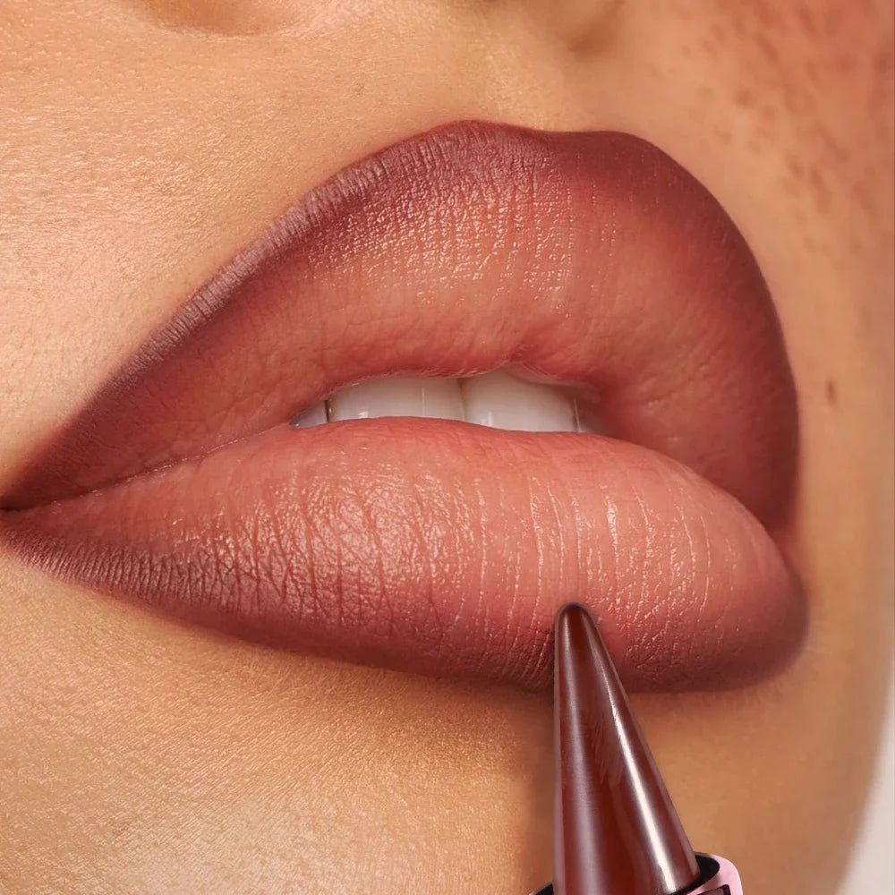 2-in-1 Lip Liner & Gloss Set – Long-Lasting Matte Lip Stain