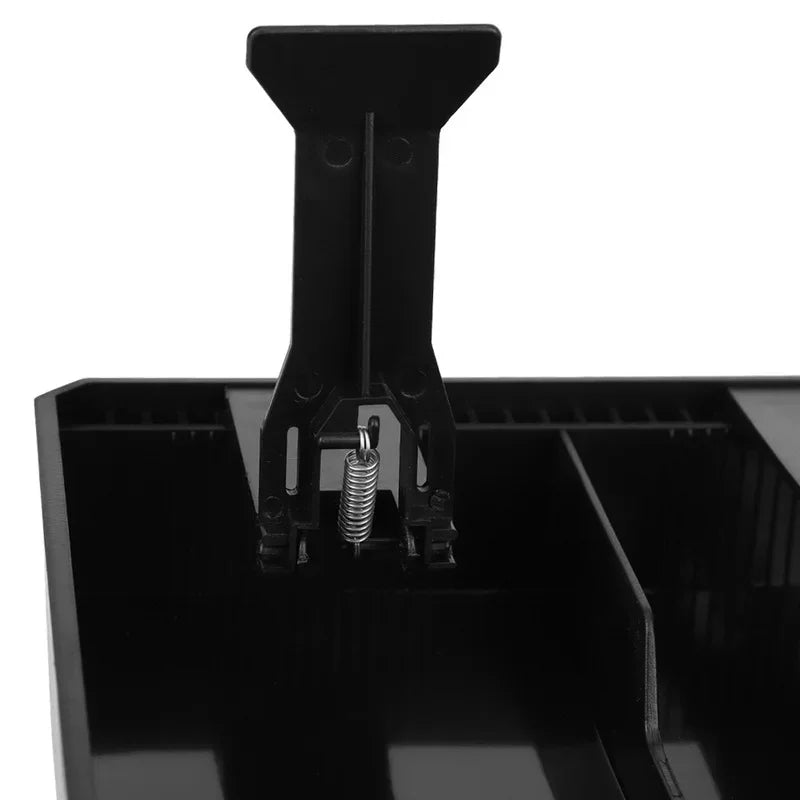 Cash Drawer Insert Tray | 4 Bill 3 Coin Slots & Metal Clip