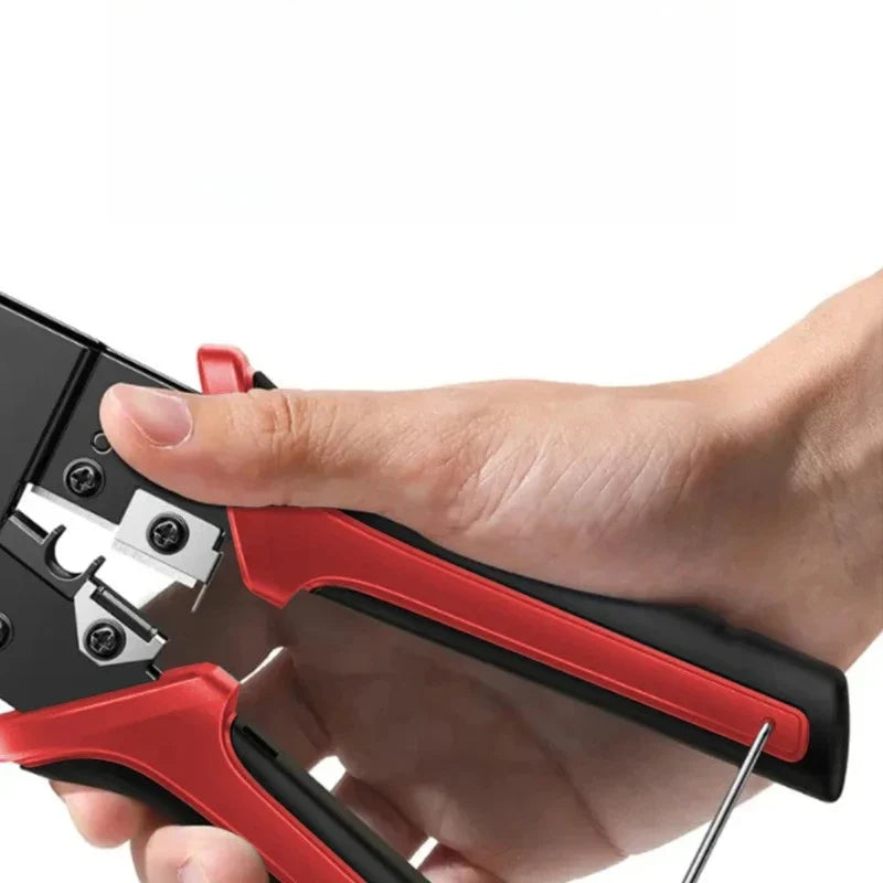 RJ45 Crimping Tool – LAN Cable Crimper Cutter Stripper RJ11 RJ12