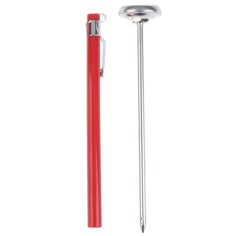 Household Bimetallic Food Thermometer Probe Kitchen Milk Coffee