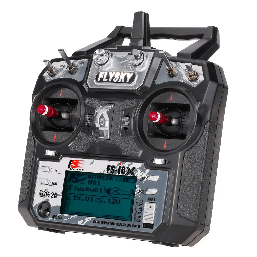 Flysky FS-i6X 10CH 2.4GHz RC Transmitter & FS-iA6B Receiver