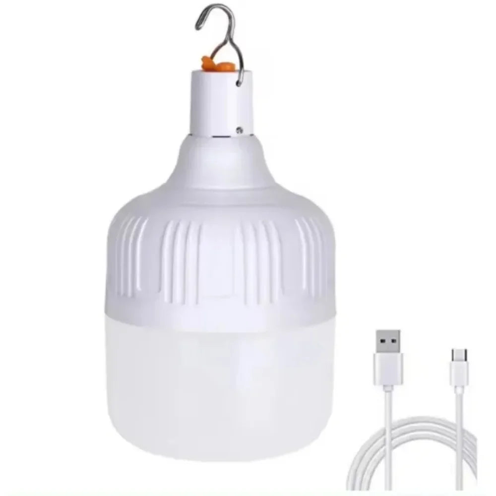 USB Rechargeable LED Emergency Bulb | Camping & Outdoor Lantern