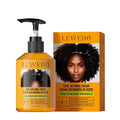 LEWEDO Black Castor Oil Curl Defining Cream 280ml | Anti-Frizz