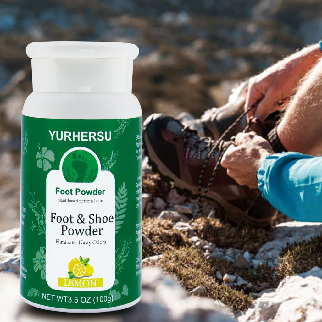 YURHERSU Lemon Foot Deodorant Powder – Fresh & Dry All Day